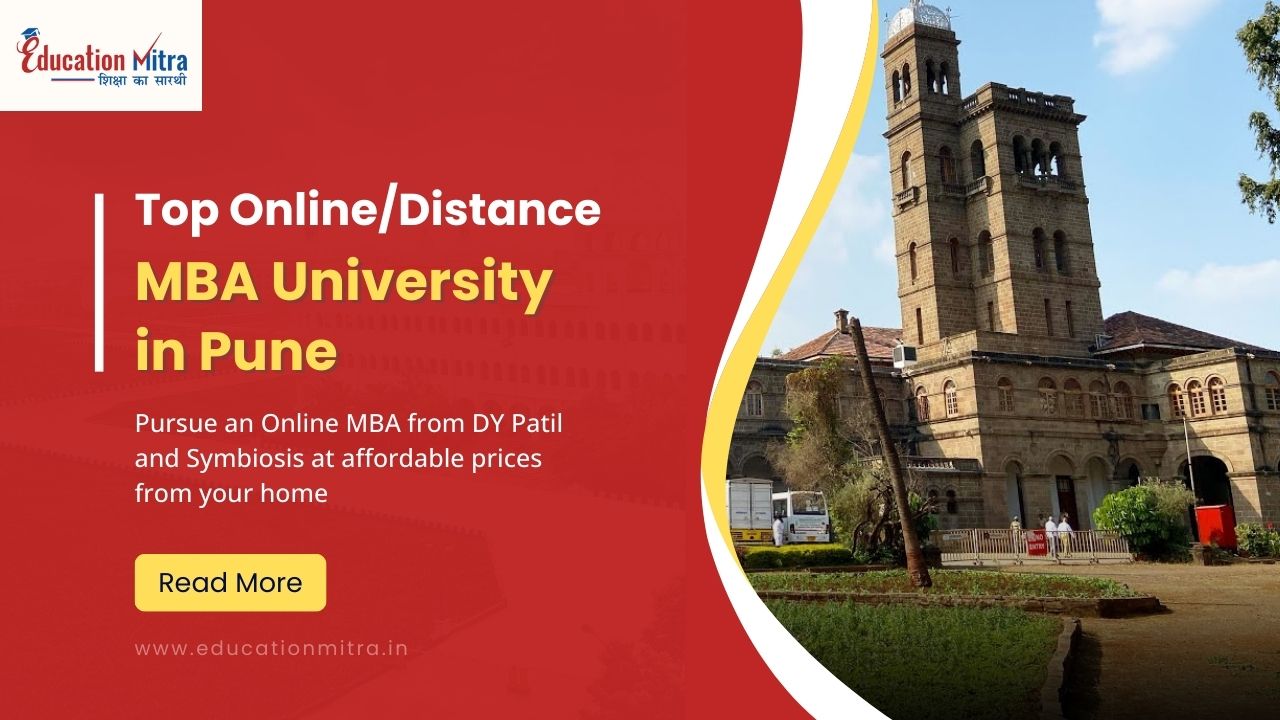 Top Online/Distance MBA University in Pune
