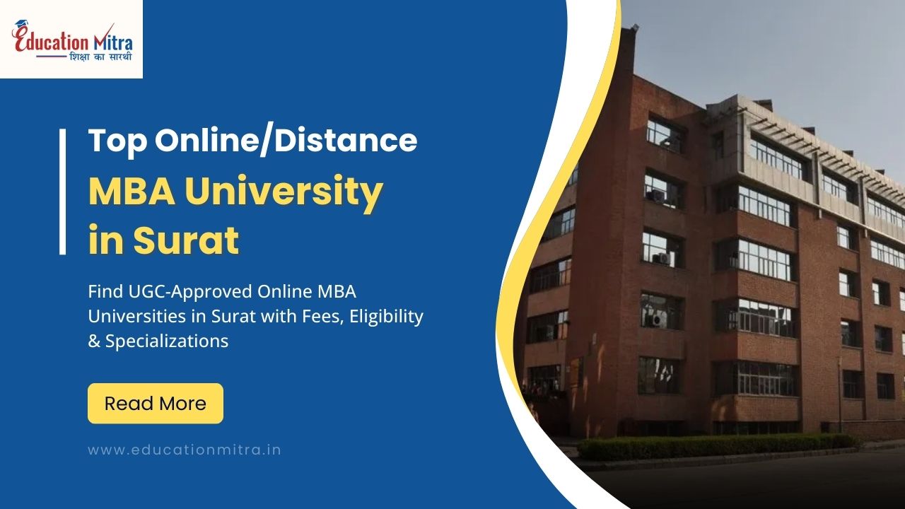 Top Online/Distance MBA University in Surat