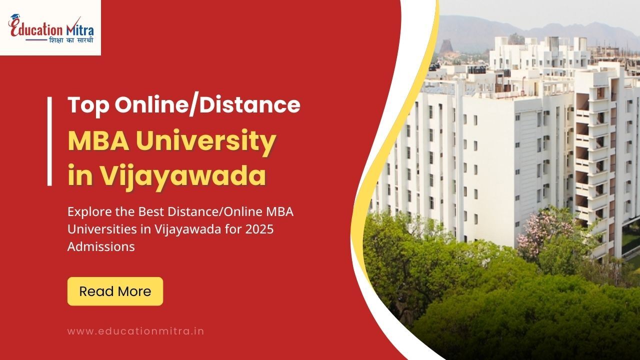 Top Online/Distance MBA University in Vijayawada