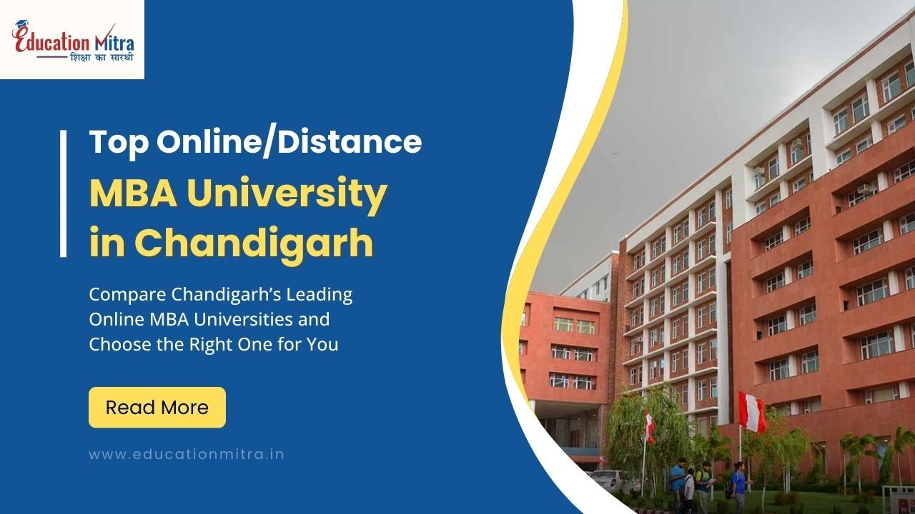 Top Online/Distance MBA University in Chandigarh