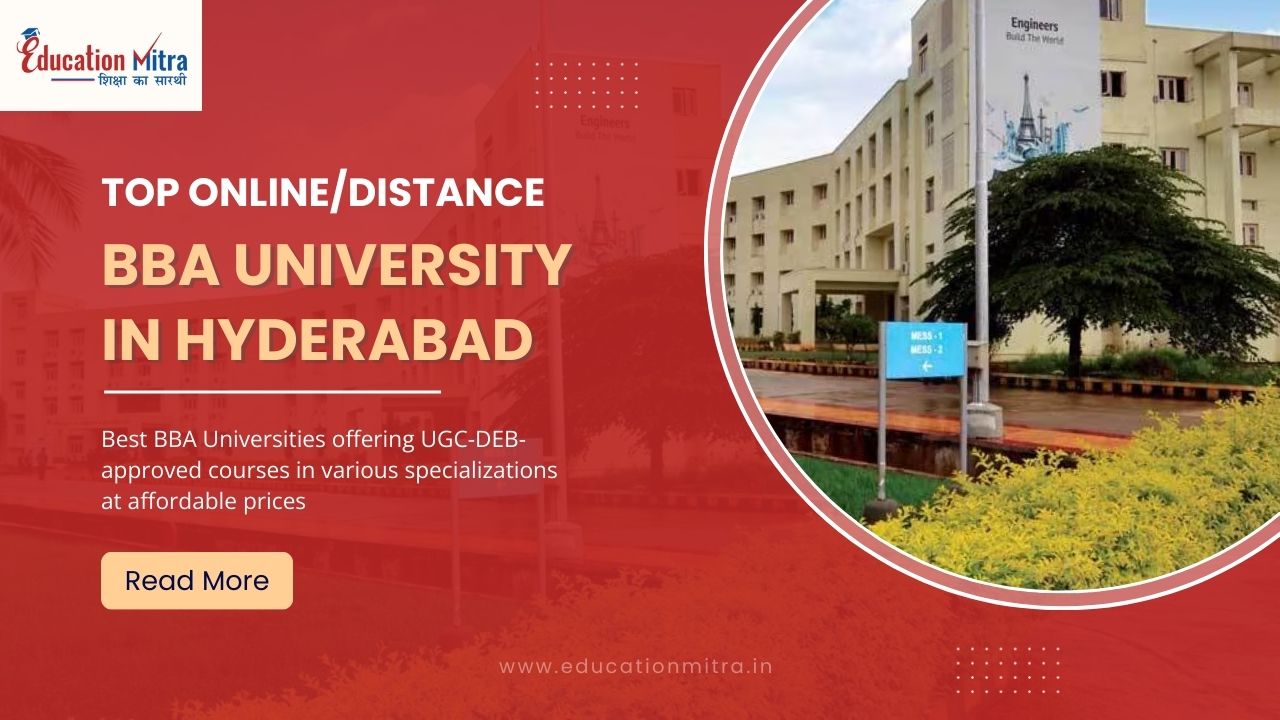 Top Online/Distance BBA University in Hyderabad