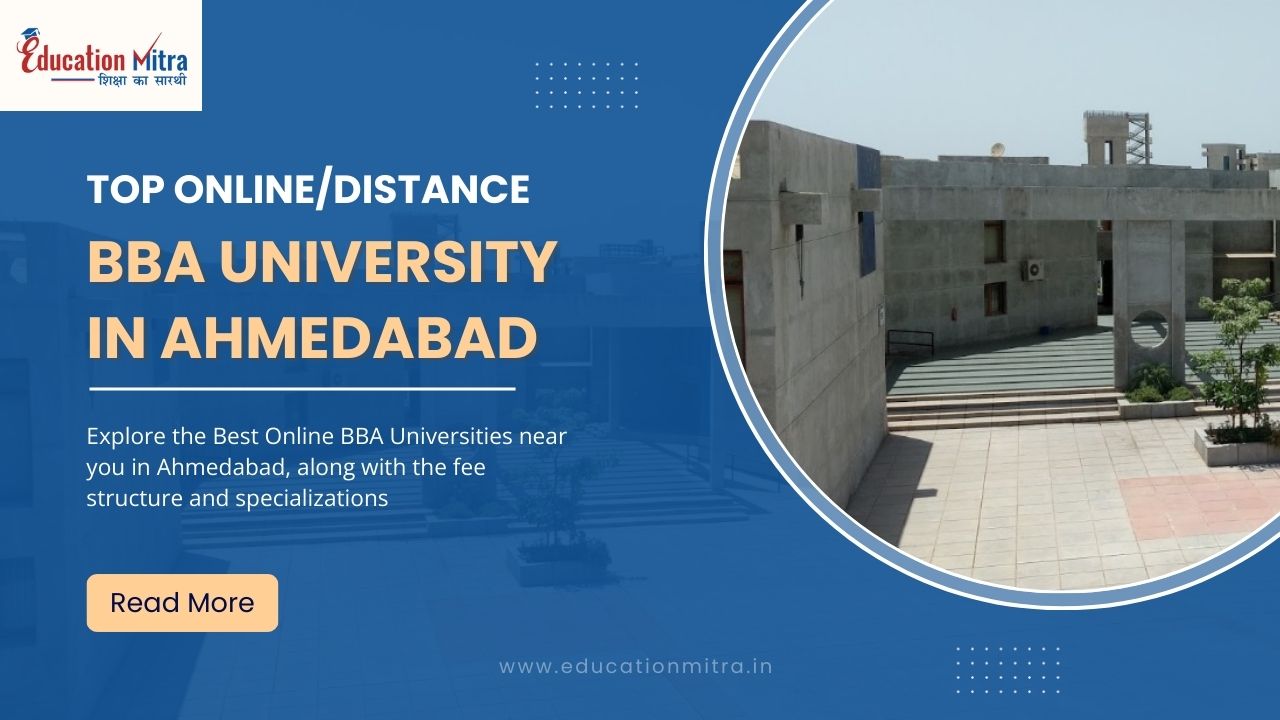 Top Online/Distance BBA University in Ahmedabad