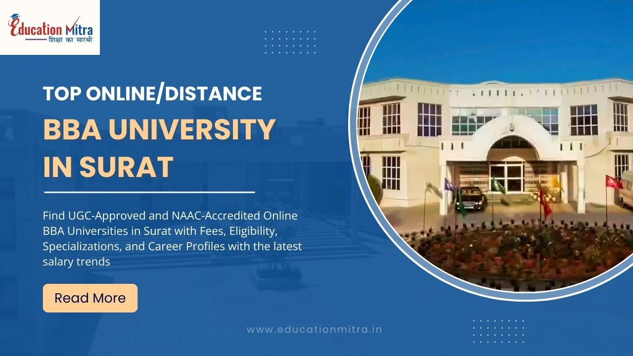 Top Online/Distance BBA University in Surat