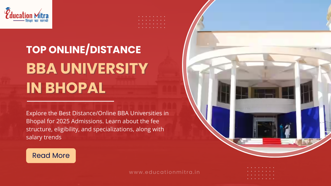 Top Online/Distance BBA University in Bhopal