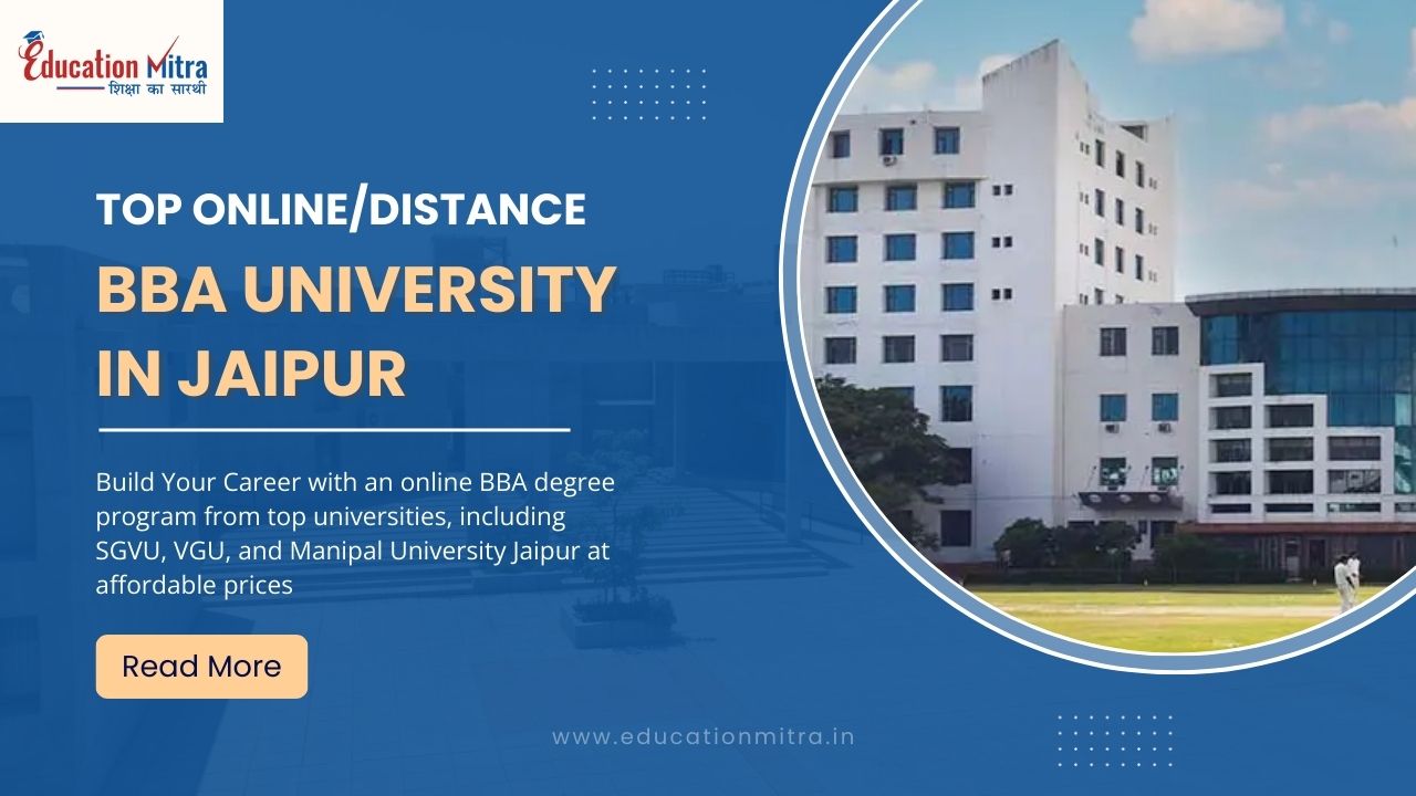 Top Online/Distance BBA University in Jaipur