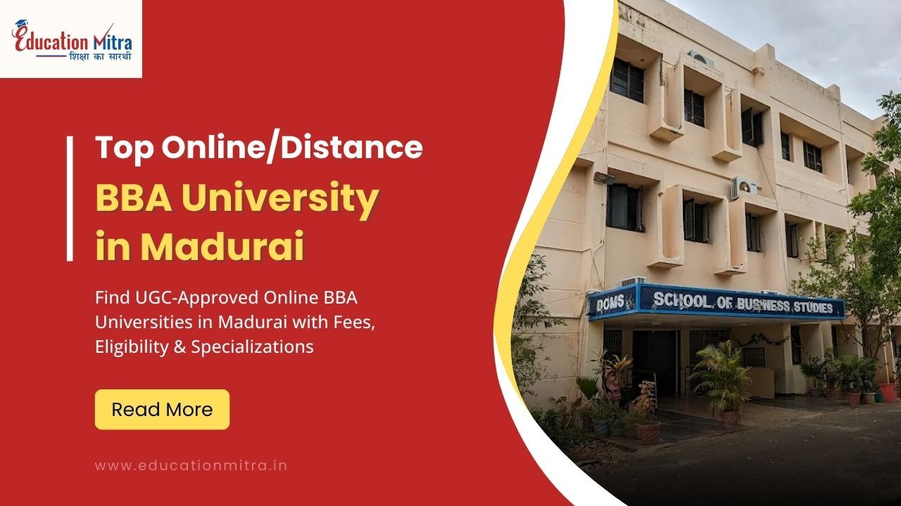 Top Online/Distance BBA University in Madurai