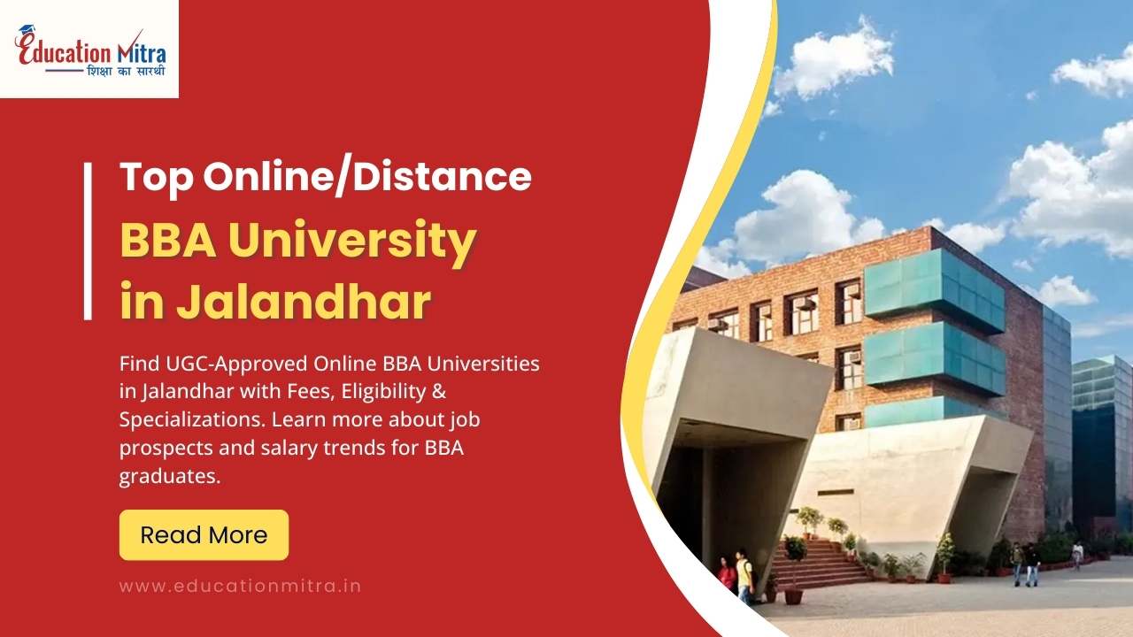 Top Online/Distance BBA University in Jalandhar