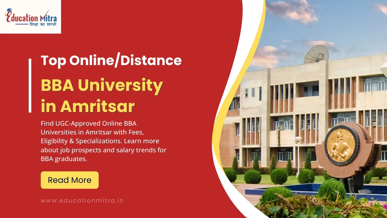 Top Online/Distance BBA University in Amritsar