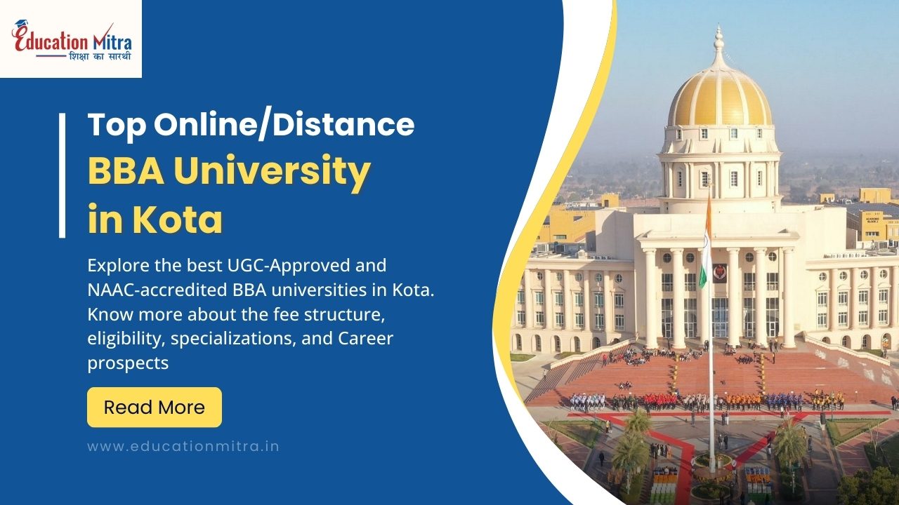 Top Online/Distance BBA University in Kota