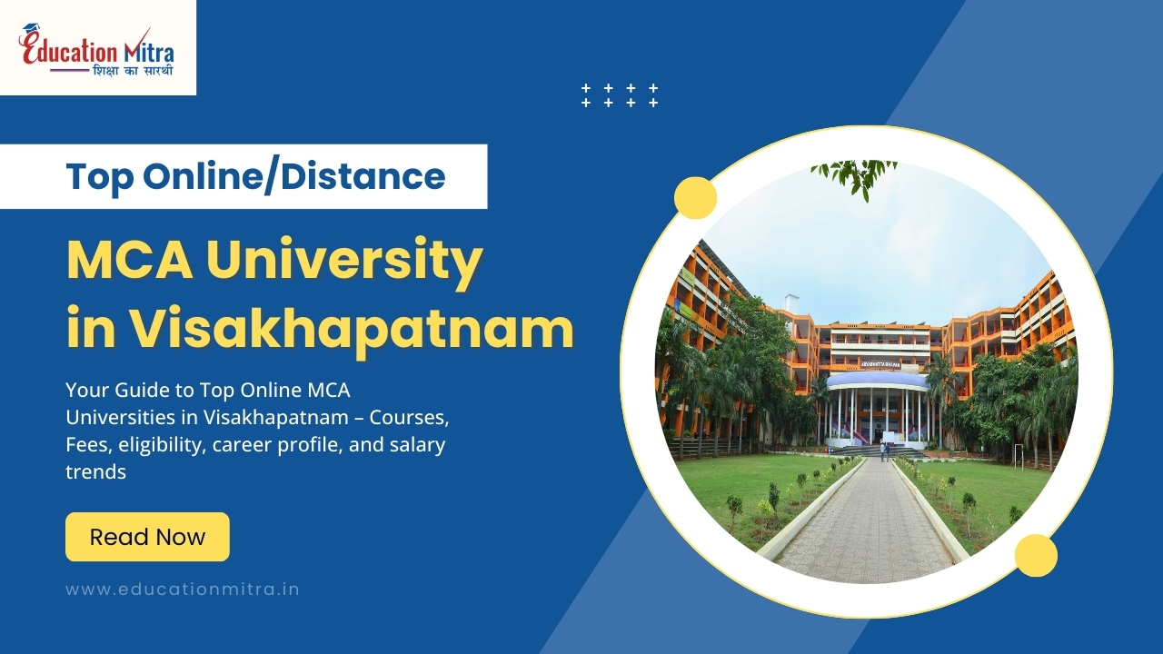 Top Online/Distance MCA University in Visakhapatnam