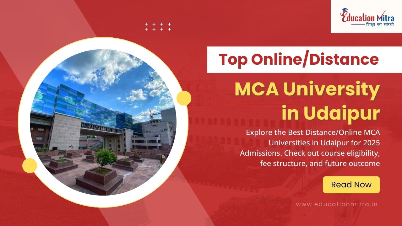 Top Online/Distance MCA University in Udaipur