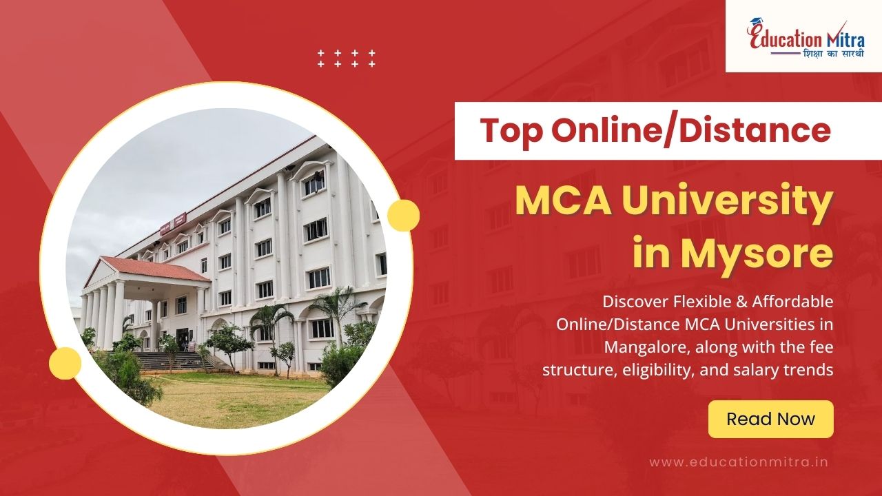 Top Online/Distance MCA University in Mysore