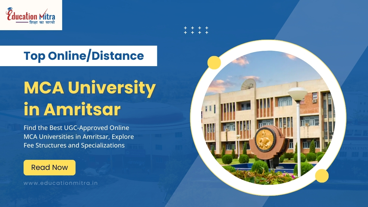 Top Online/Distance MCA University in Amritsar