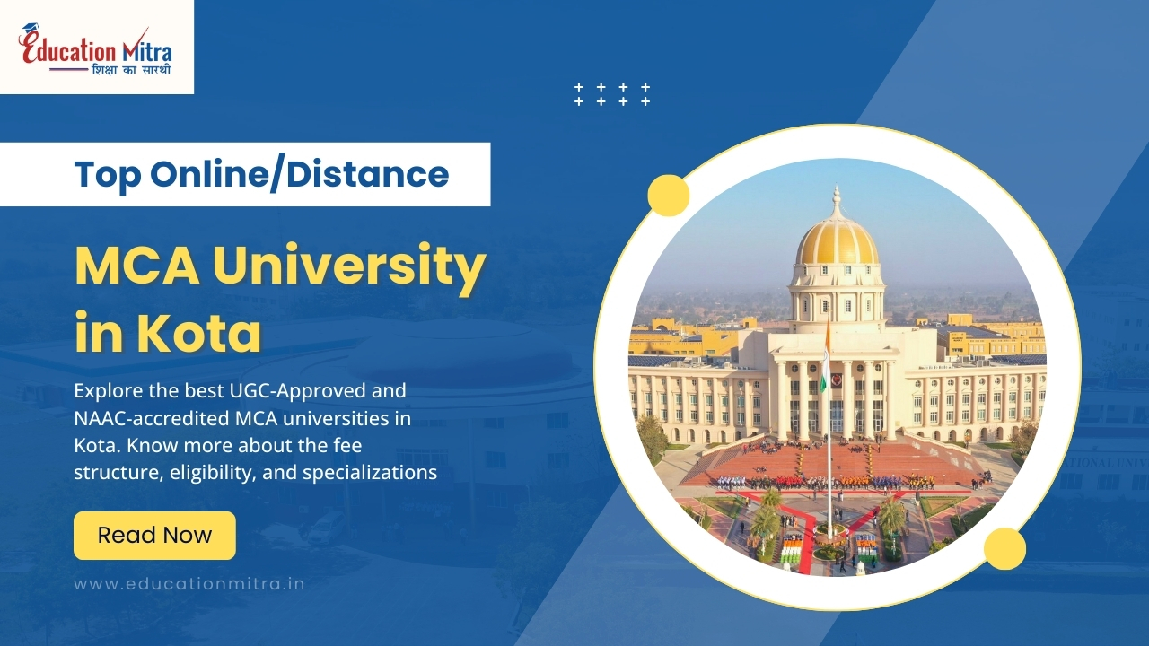 Top Online/Distance MCA University in Kota