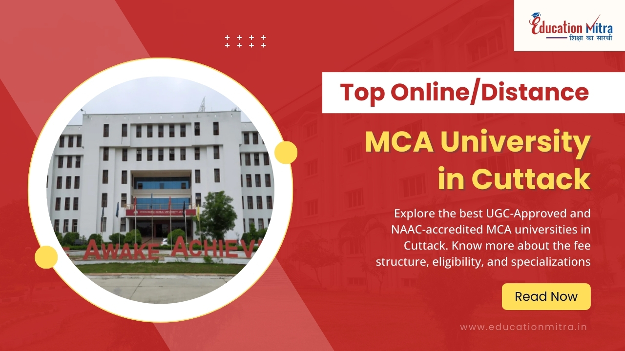 Top Online/Distance MCA University in Cuttack