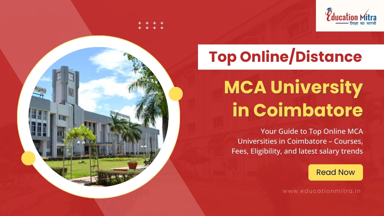 Top Online/Distance MCA University in Coimbatore