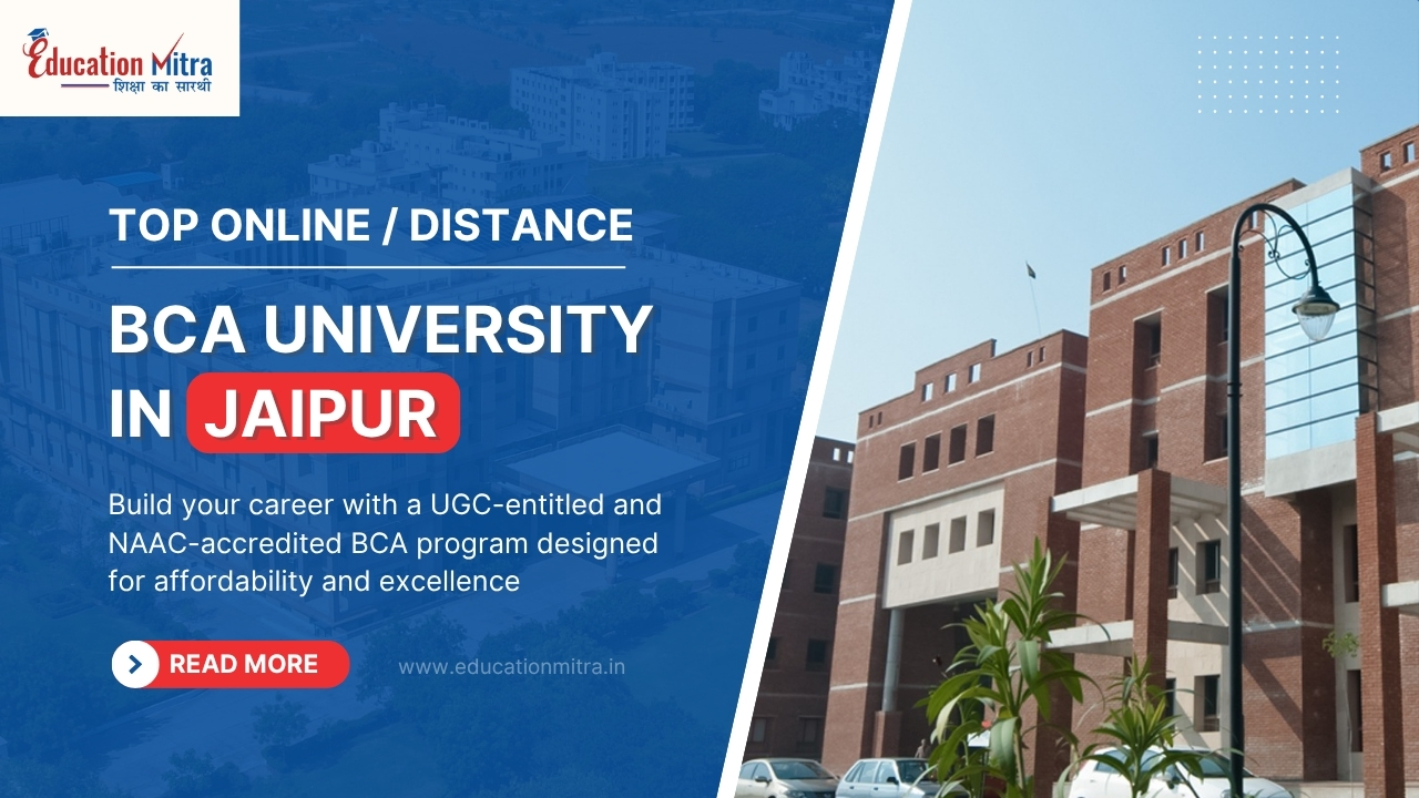 Top Online/Distance BCA University in Jaipur