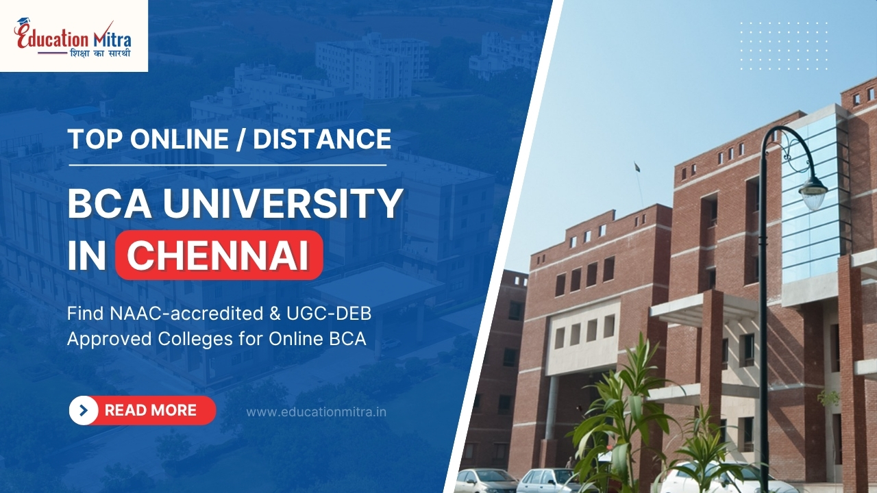 Top Online/Distance BCA University in Chennai