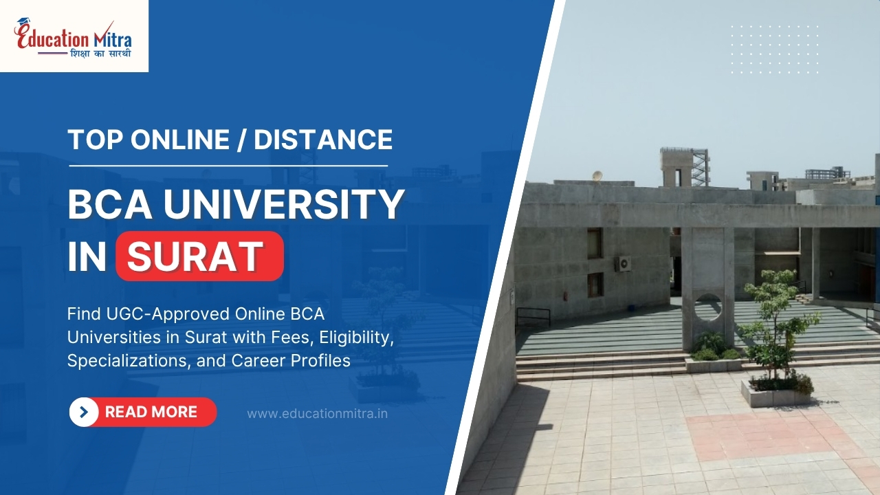 Top Online/Distance BCA University in Surat