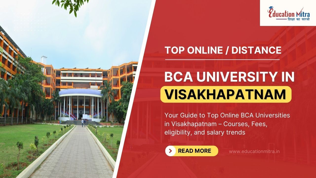 Top Online/Distance BCA University in Visakhapatnam