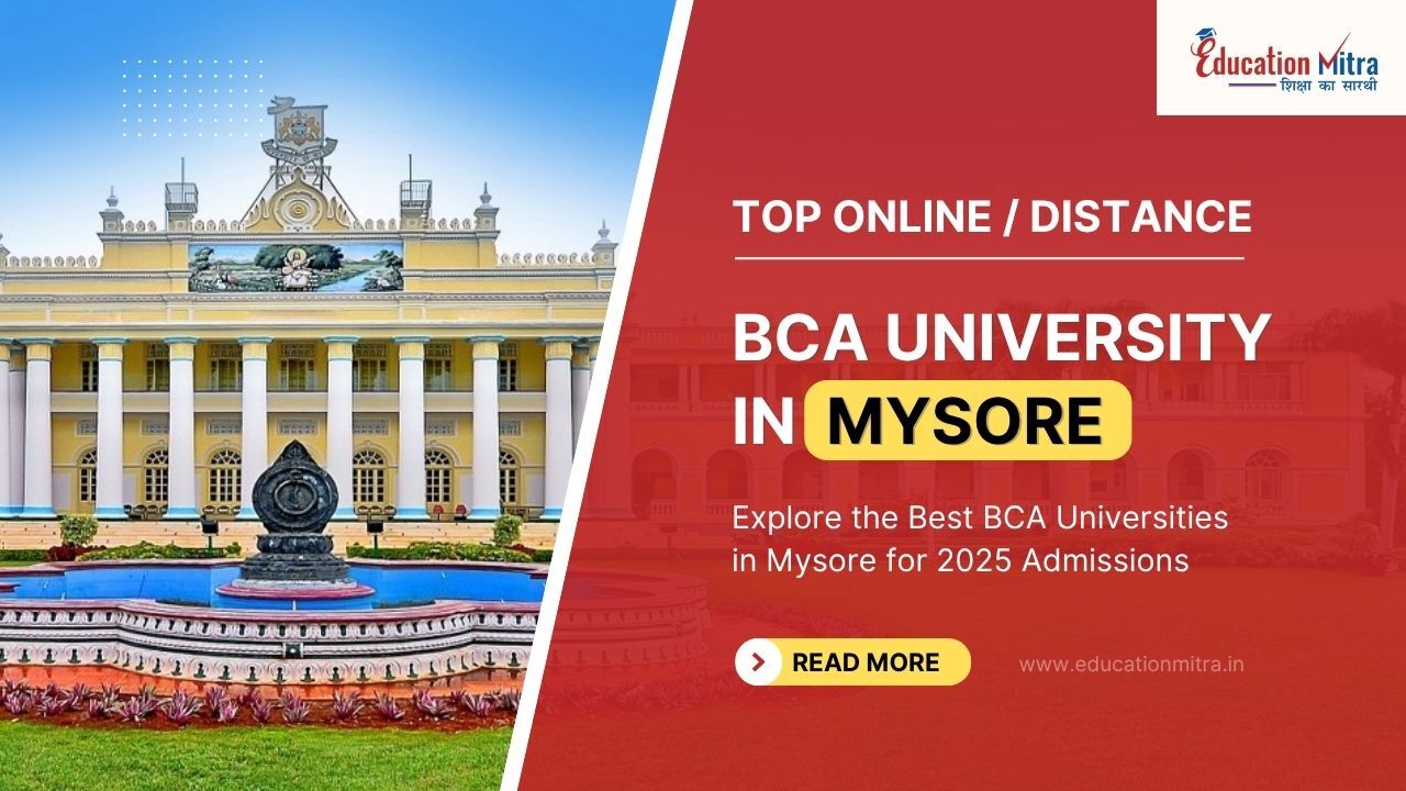 Top Online/Distance BCA University in Mysore