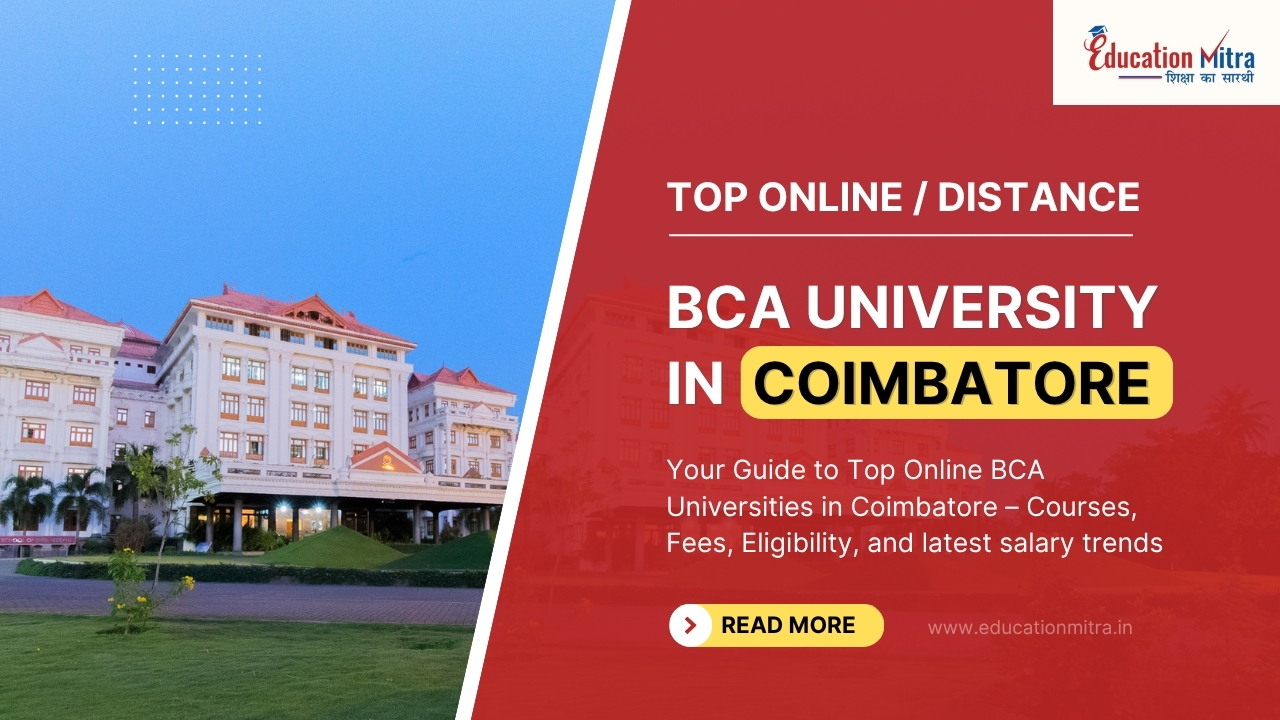 Top Online/Distance BCA University in Coimbatore
