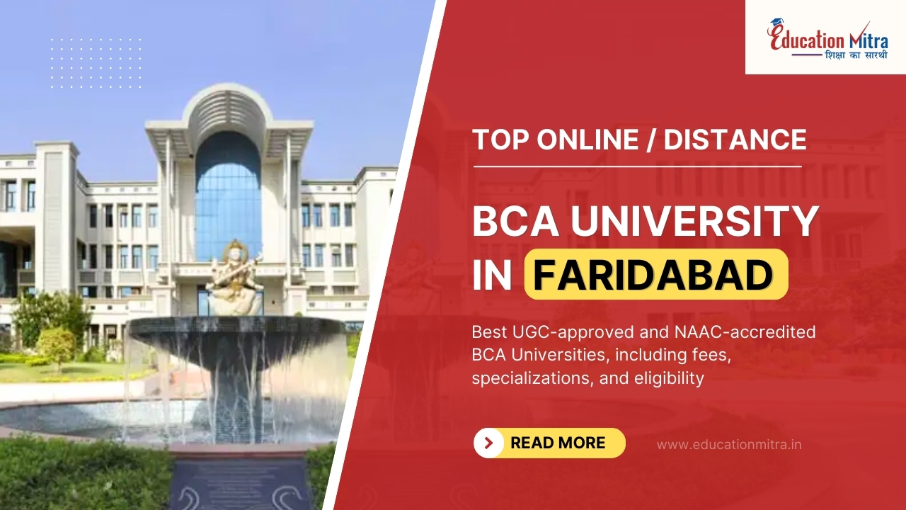 Top Online/Distance BCA University in Faridabad