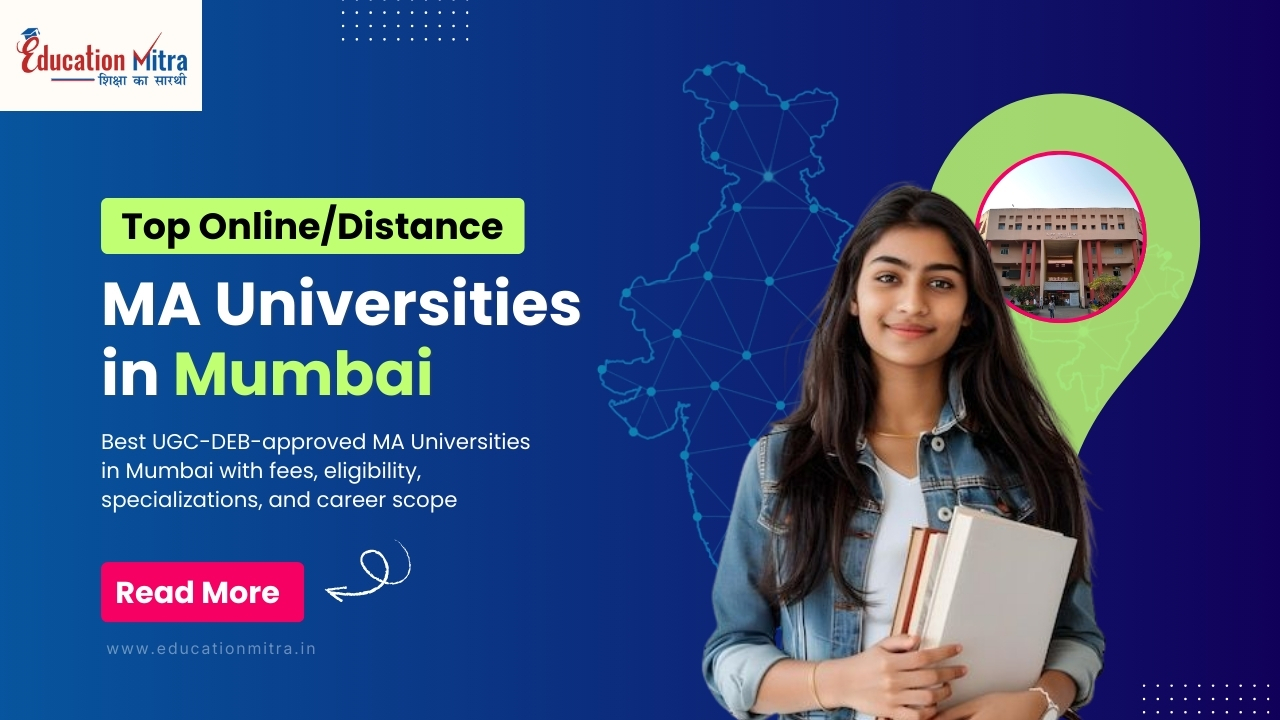 Top Online/Distance MA University in Mumbai