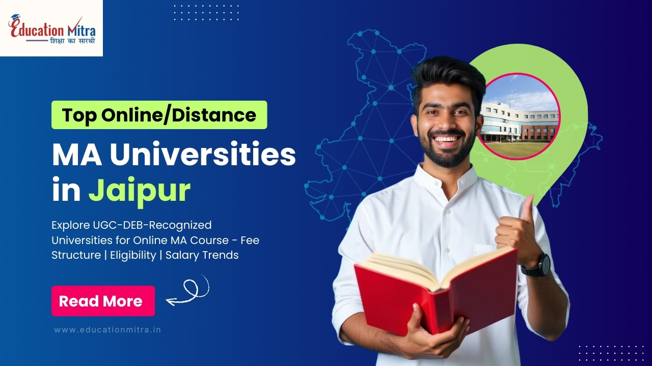 Top Online/Distance MA University in Jaipur
