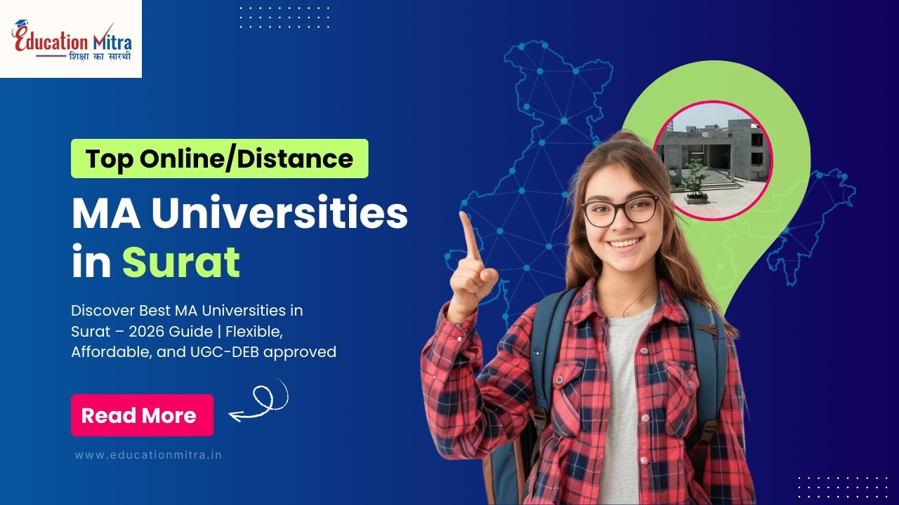 Top Online/Distance MA University in Surat