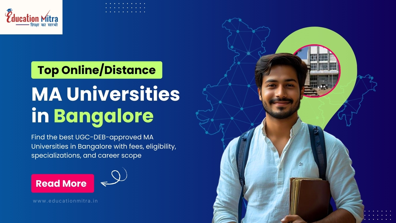 Top Online/Distance MA University in Bangalore