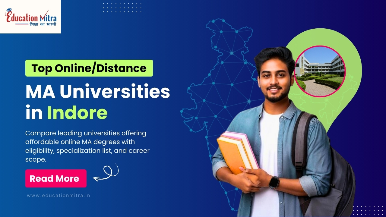 Top Online/Distance MA University in Indore