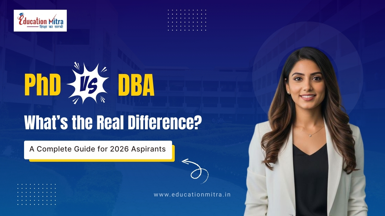 Key Difference Between an Online PhD and a DBA: A Complete Guide for Students & Working Professionals (2026)