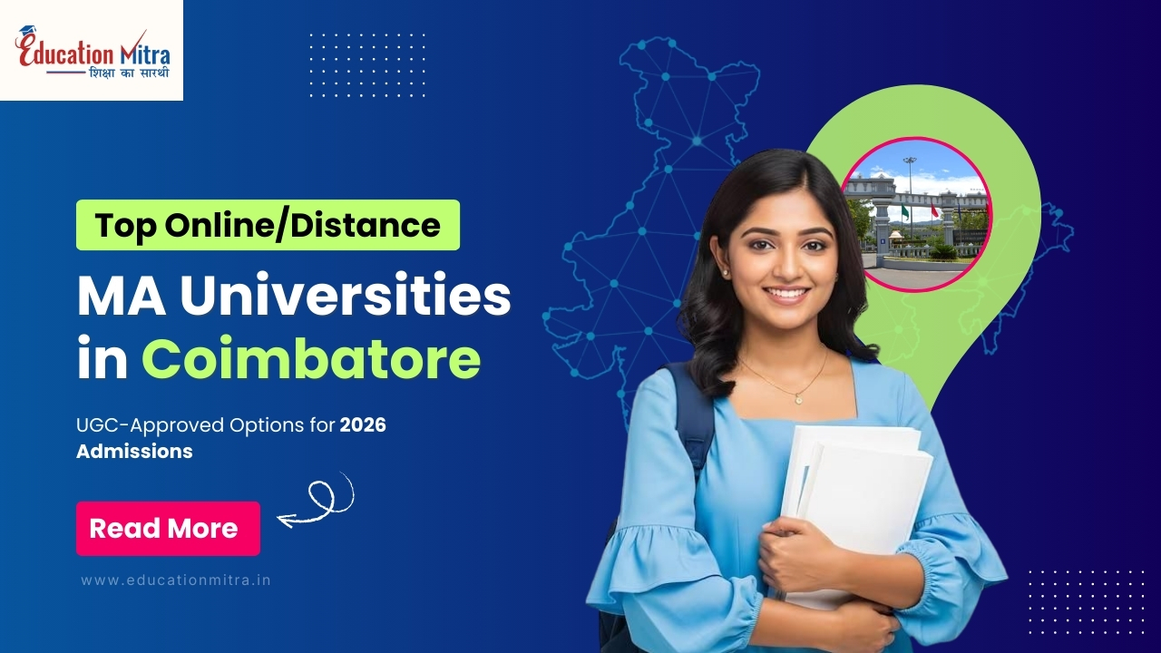 Top Online/Distance MA University in Coimbatore