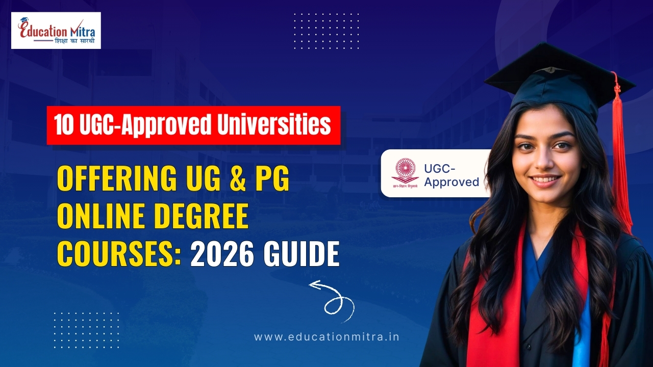 10 UGC-Approved Universities Offering UG & PG Online Degree Courses (2026 Guide)