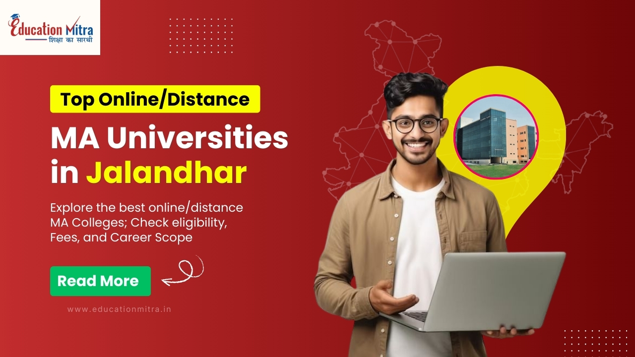 Top Online/Distance MA University in Jalandhar
