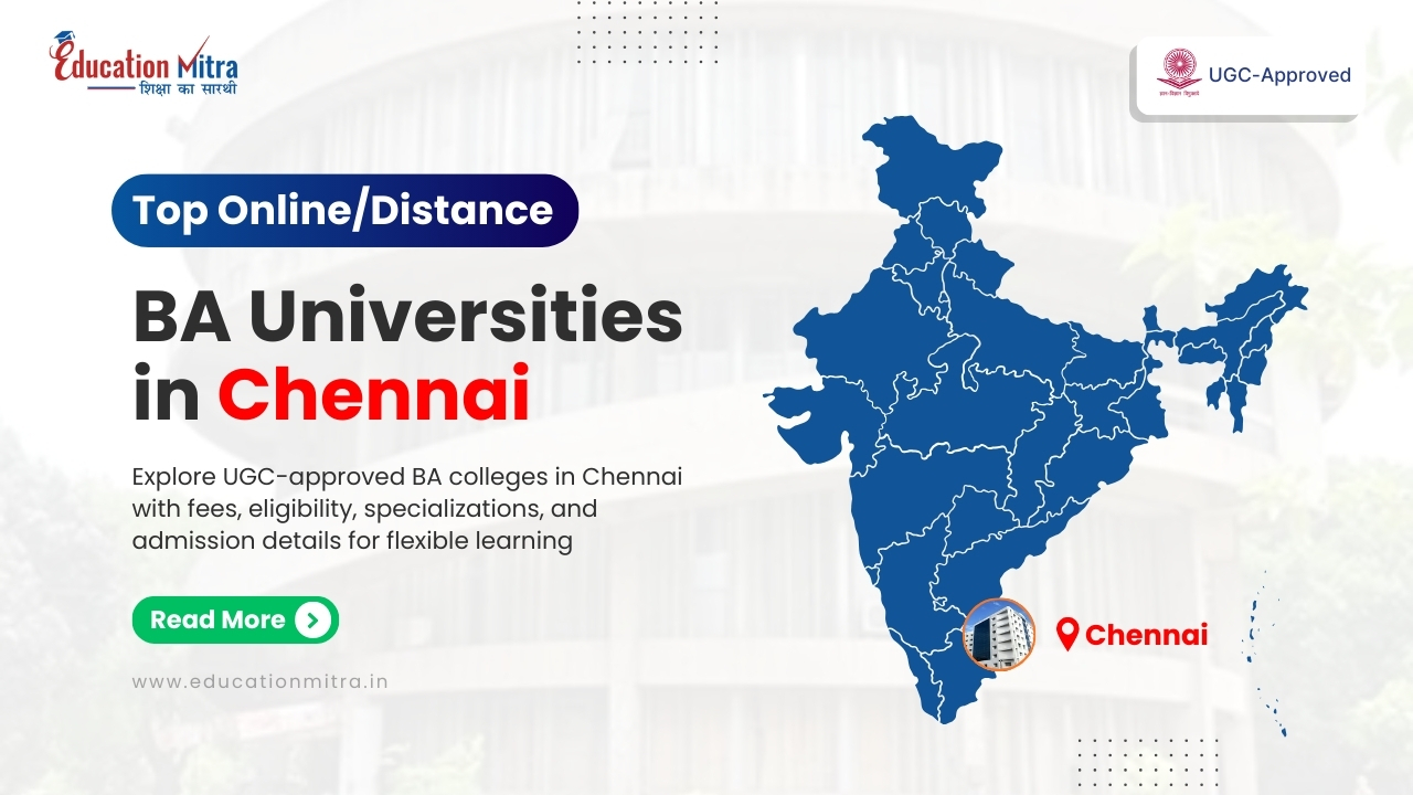Top Online/Distance BA University in Chennai