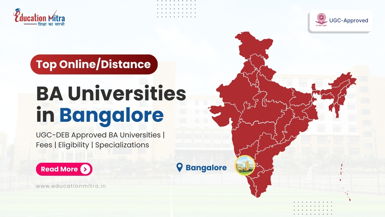 Top Online/Distance BA University in Bangalore