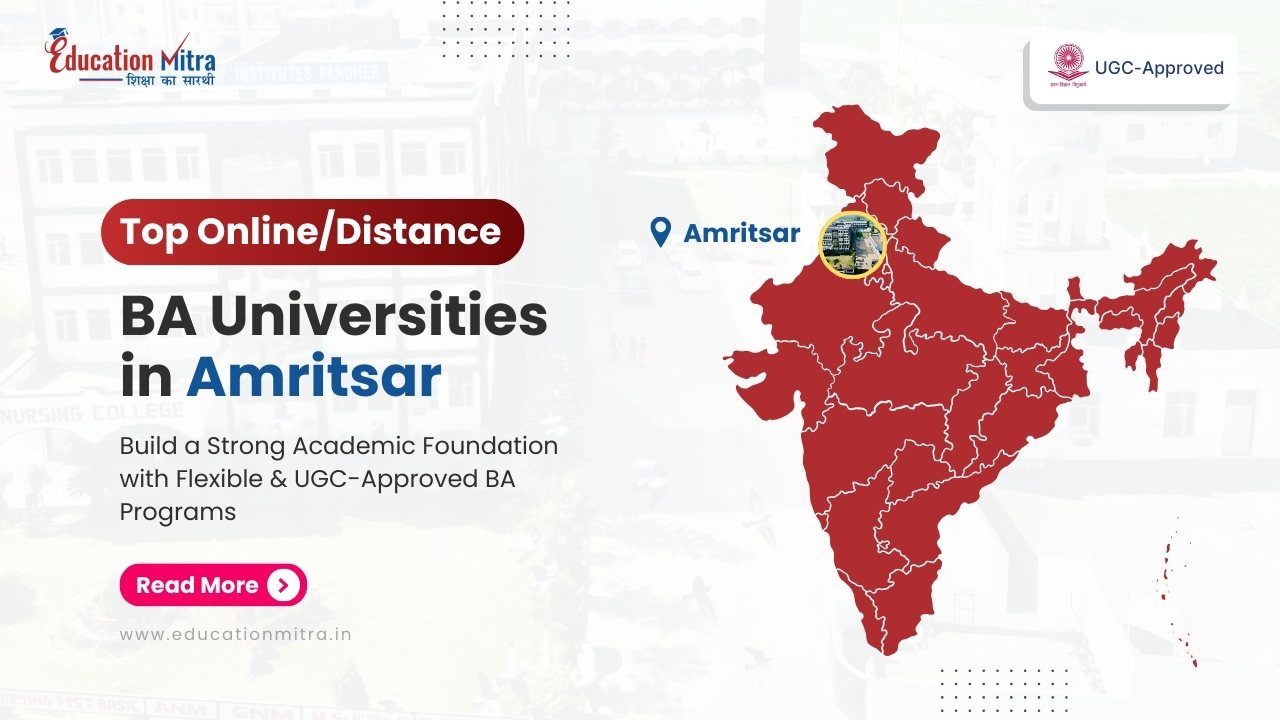 Top Online/Distance BA University in Amritsar