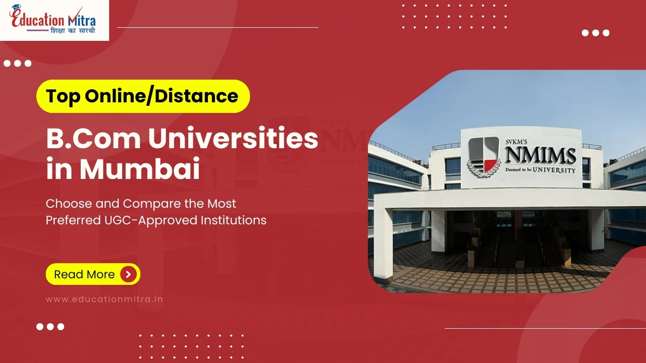 Top Online/Distance B.Com University in Mumbai