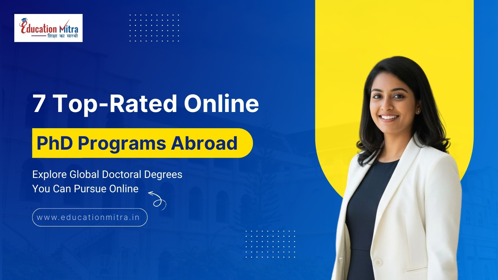 7 top-rated online PhD programs from institutions abroad