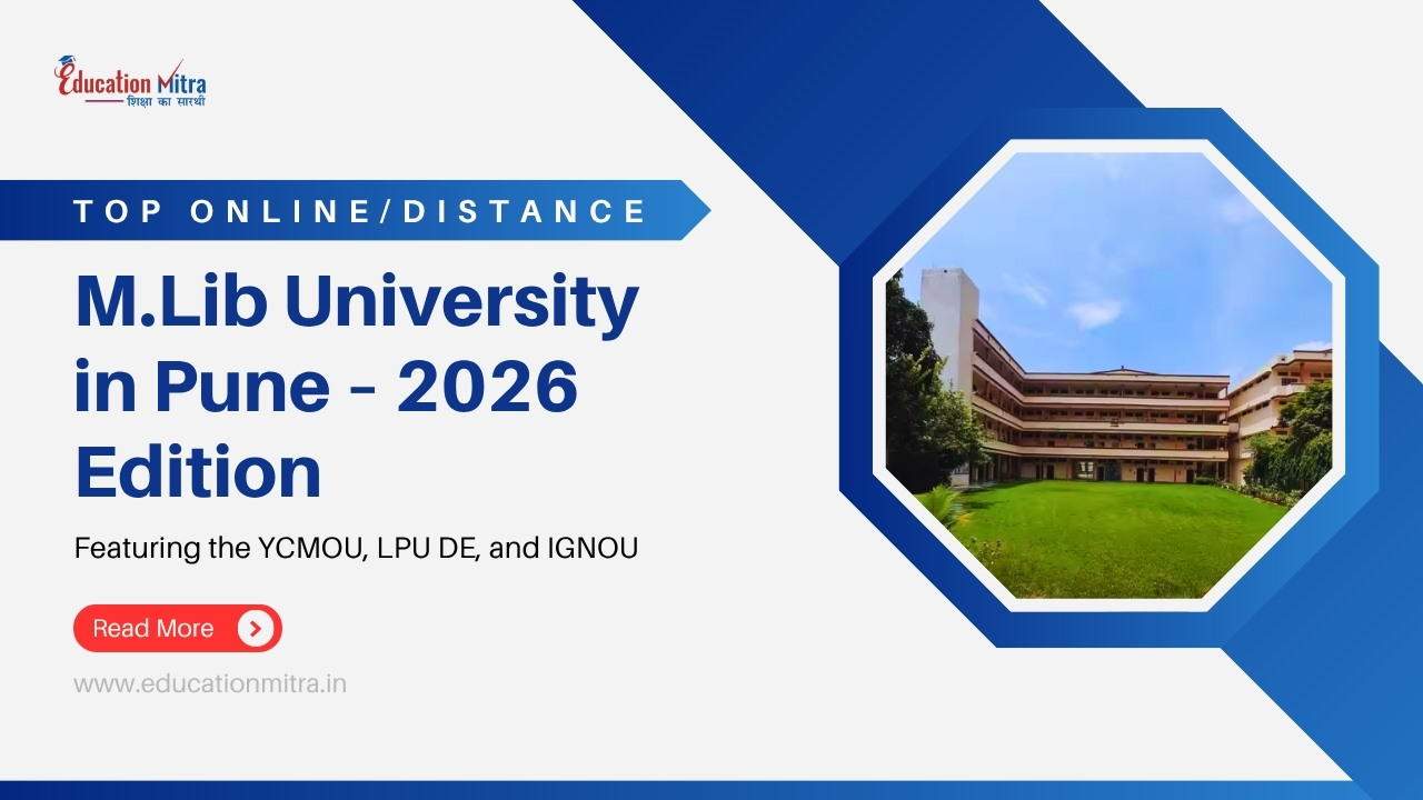 Top Online/Distance M.Lib Colleges and Universities in Pune