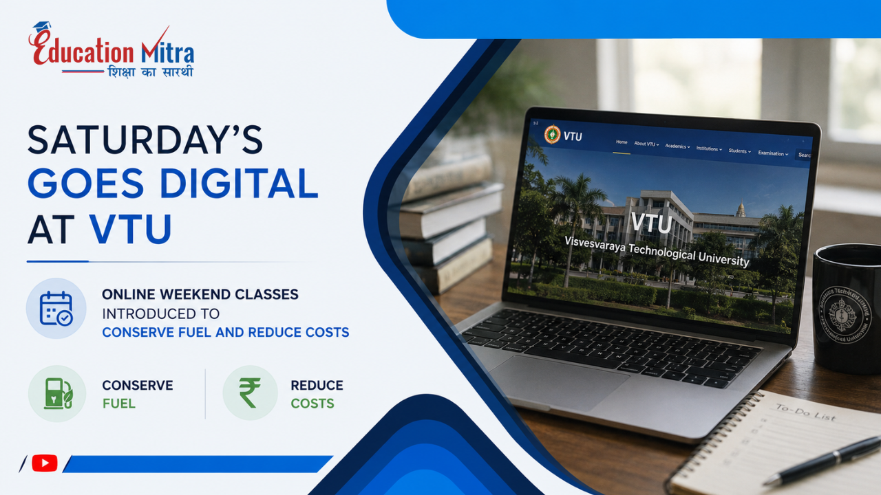 Visvesvaraya Technological University Orders Online Classes on Saturday, Conserve Fuel Amid West Asia Conflict