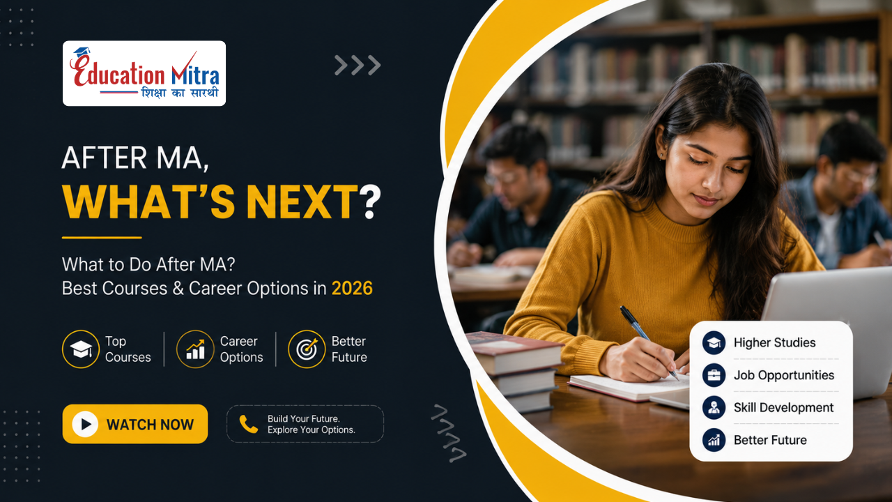 What to Do After MA? Best Courses & Career Options in 2026